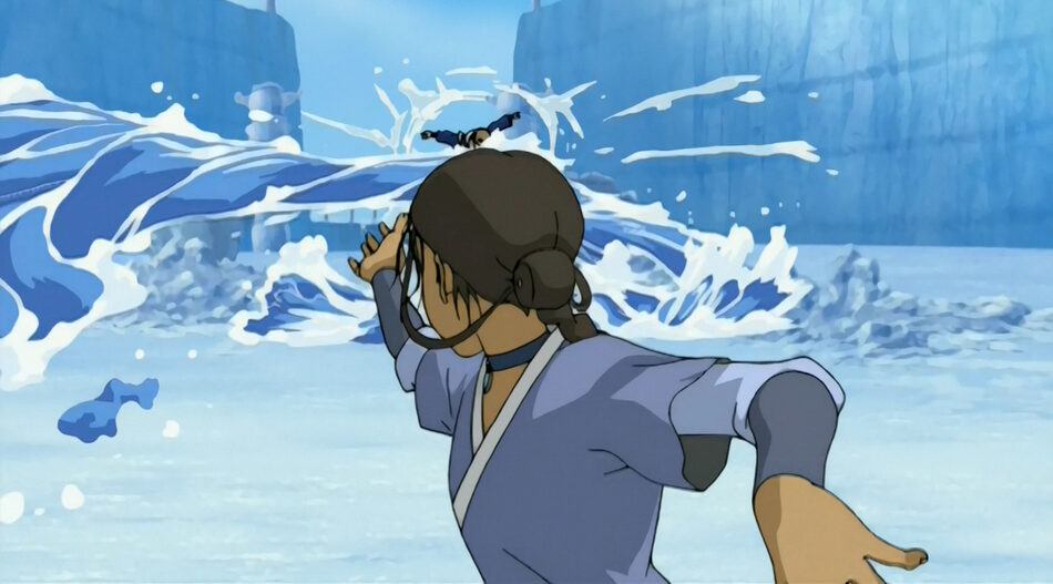 katara from avatar waterbending